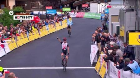 Dan Martin, el más fuerte en Valmorel; Geraint Thomas, nuevo líder del Dauphiné