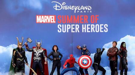 Los superhéroes de Marvel se cuelan por primera vez en Disneyland París