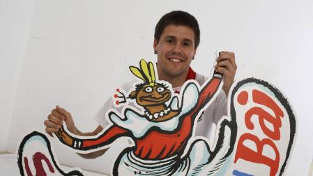 Imanol Azkona, presidente de la Federación de Peñas de Pamplona.