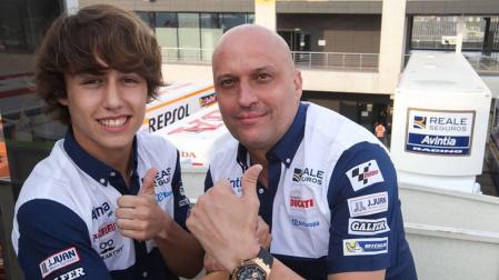 El piloto Andreas Pérez, de 14 años, muy grave tras un accidente en Montmeló