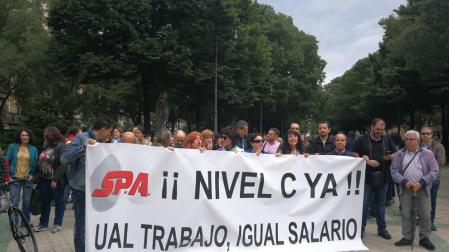 Exigen que 1.426 auxiliares asciendan del nivel D al C