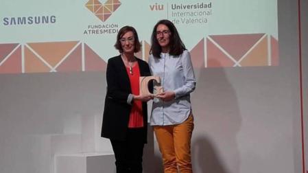 Una profesora del Politécnico de Estella, premiada por formar en valores