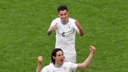 Uruguay vence a Egipto por la mínima