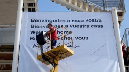 Más de 2.300 personas integran el operativo de llegada del Aquarius este domingo