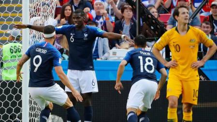 El VAR y la fortuna se alían con Francia y castigan a Australia