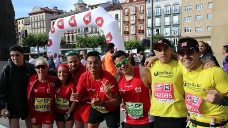 Fotos de la prueba más corta, la de 5 kilómetros, en la que se han impuesto Mikel Etxamendi y Ana Llorens.