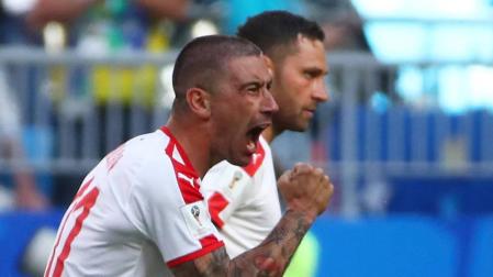 El serbio Kolarov derriba la fortaleza de Costa Rica