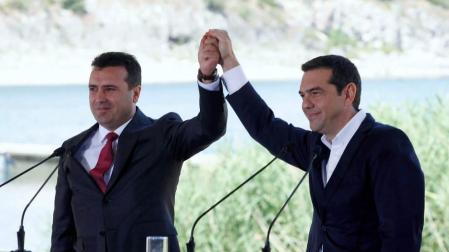 Atenas y Skopje firman el acuerdo histórico sobre Macedonia del Norte