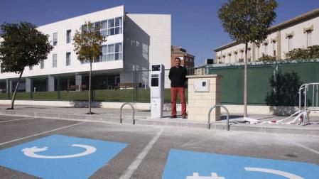 Tafalla y Falces instalan puntos de recarga de vehículos eléctricos