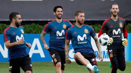 Carvajal trabaja en el gimnasio para su reaparición