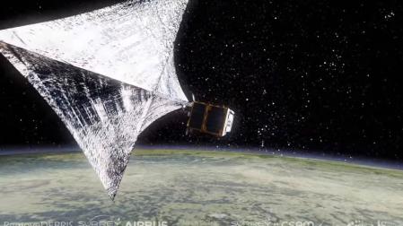 Lanzan al espacio una misión internacional que limpiará de basura el espacio