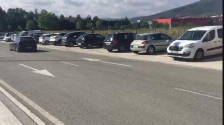 Salida de la cárcel de Pamplona de 'La Manada'