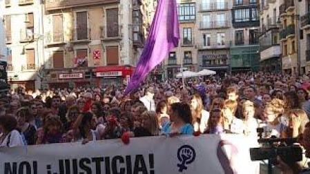Concentración contra la "justicia patriarcal"