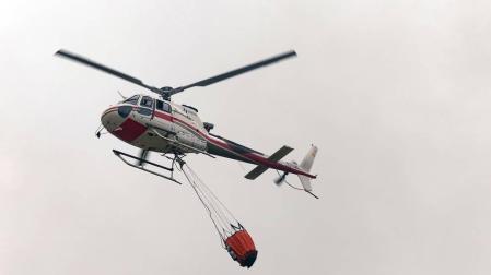 Un incendio se ha registrado este jueves en Esparza de Galar. Un segundo foco ha afectado a Arazuri y un tercero a Artajona.