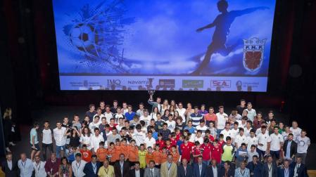 Premio a los campeones del fútbol navarro