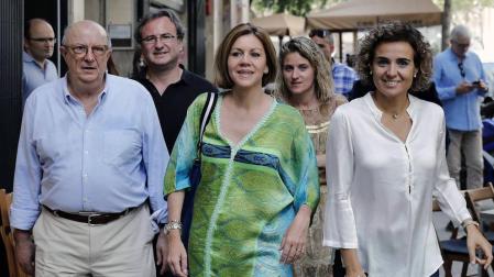 Cospedal pide cuidar al PP para que "no salga herido" tras la campaña