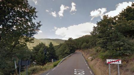 Muere un ciclista de 28 años golpeado por una furgoneta en Lozoya (Madrid)