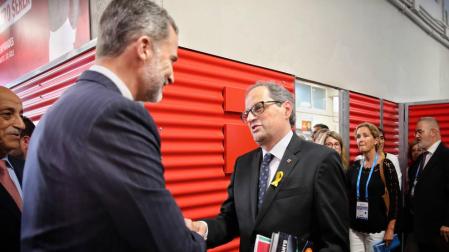 Torra afirma que quiere "hacer efectiva" la república que "ganaron" el 1-O