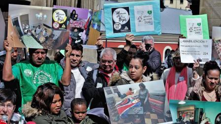 Las 69 familias de la PAH del Casco Viejo