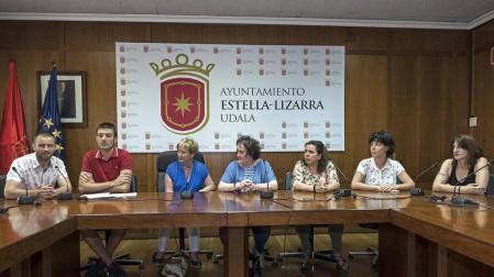 La votación de los vecinos dotará a Estella de playa fluvial y juegos adaptados