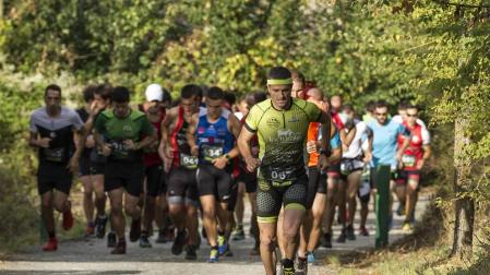 Las laderas de Ezkaba acogen el 'III Eliminatrail'