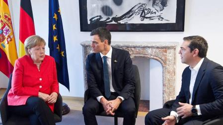 Pedro Sánchez acuerda con Merkel acoger a migrantes de Alemania