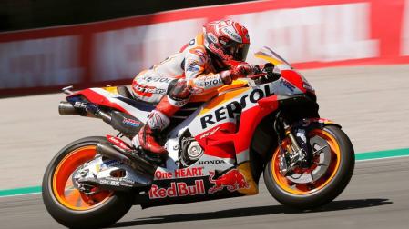 Márquez se quita un peso de encima con el mejor tiempo en el Gran Premio de Holanda
