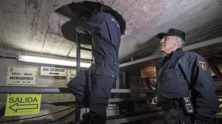 El encierro "subterráneo" de Pamplona, objeto ya de vigilancia policial