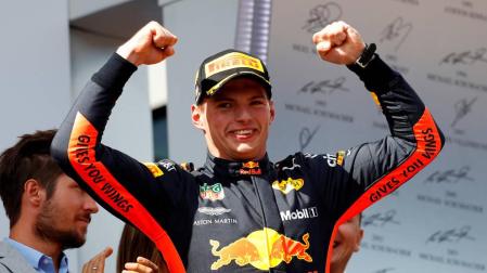 Verstappen gana en Austria; Vettel nuevo líder del Mundial