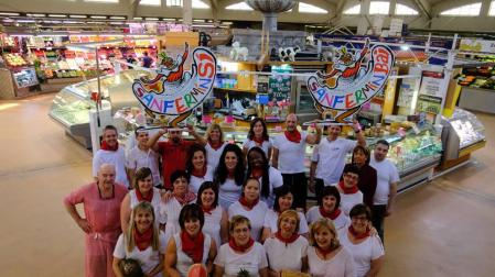 El Mercado del Ensanche ya sabe a San Fermín