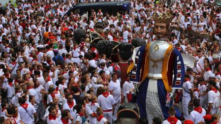 Así será el recorrido de los Gigantes en su primera salida por San Fermín
