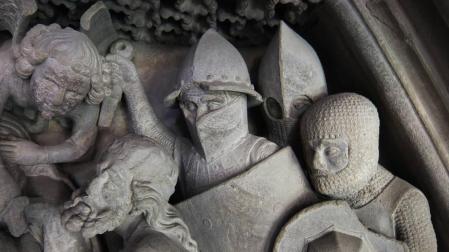 Visitas guiadas a las obras de restauración del claustro de la Catedral de Pamplona