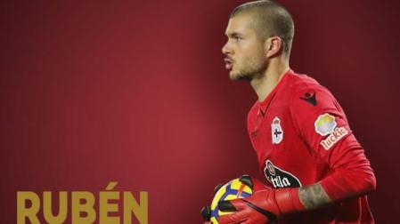 Osasuna anuncia el fichaje del portero Rubén Martínez, procedente del Dépor