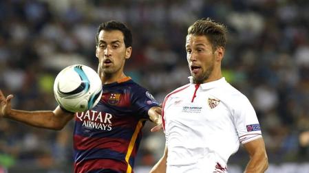 El FC Barcelona se ha proclamado campeón de la Supercopa de Europa tras imponerse al Sevilla FC (5-4)