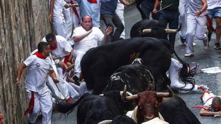 El primer corneado de San Fermín y la procesión del Santo, protagonistas del 7 julio