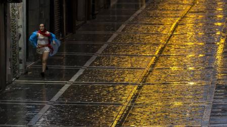 La semana comienza en Navarra soleada, sin lluvias y con cierzo en aumento
