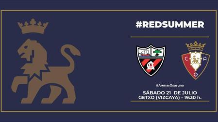 Osasuna cierra los amistosos de pretemporada con un partido contra el Arenas