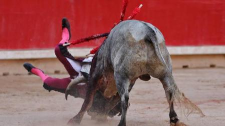 Javier Castaño se recupera bien de la cornada de 'Dinámico', que pudo ser peor