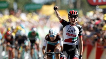 El irlandés Dan Martin conquista el Muro de Bretaña