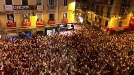 Vídeo del 'Pobre de mí' de los Sanfermines 2018