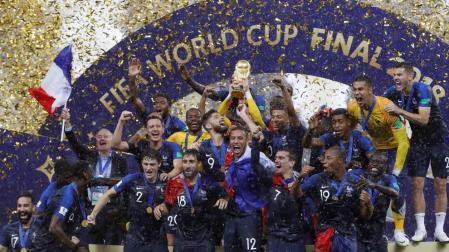 Galería de fotos de la final entre Francia y Croacia