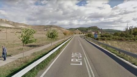 Herido un ciclista vecino de Cintruénigo al sufrir una caída en Cervera del Río Alhama