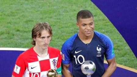 Mbappe y Modric nombrados los mejores del Mundial
