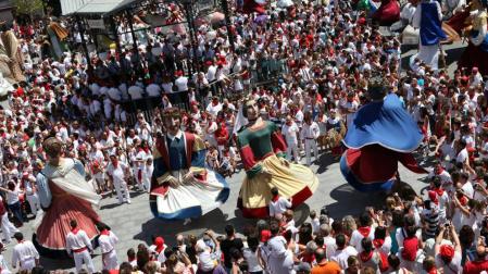 La Gigantada reunirá a 68 figuras el día grande de las fiestas de Tudela