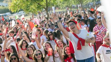 Imágenes de la fiestas Todo Joven de Tudela