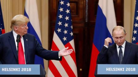 Trump, acorralado por las críticas tras negar la trama rusa junto a Putin