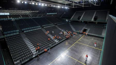 El frontón del Navarra Arena, en datos
