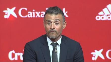 Presentación de Luis Enrique como seleccionador nacional