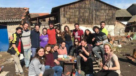 Bosnia, nueva ruta de refugiados para la voluntaria navarra Leire Itoiz