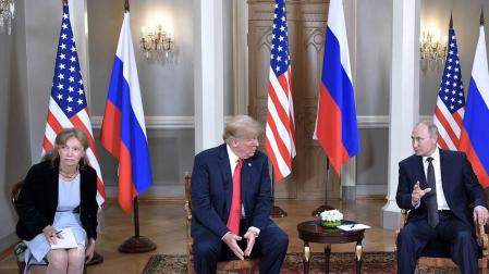 La traductora de Trump salta al estrellato tras la opaca cumbre con Putin